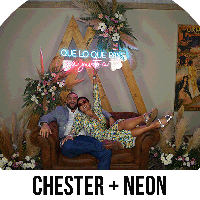 Sillon Chester +decofloral +Neon
